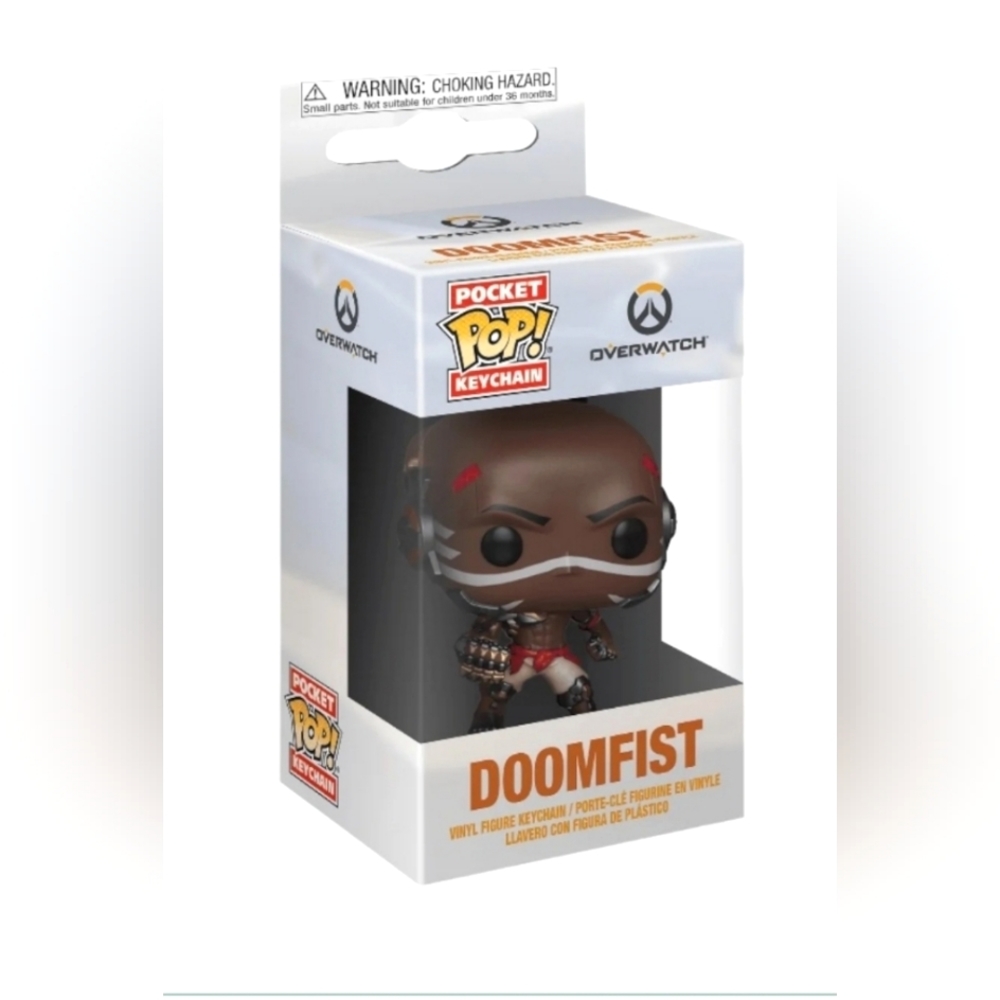 Pocket POP Keychain Doomfist-Overwatch New
